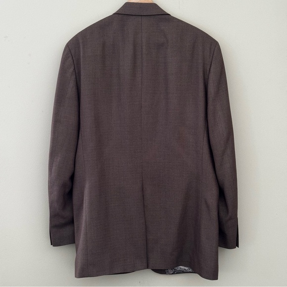 Lauren Ralph Lauren Men’s Tan Paisley Lining Suit Blazer Size 42L - Picture 6 of 6